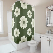 Olivenblätter Duschvorhang (Beispiel)