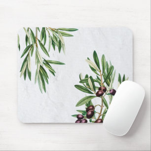 Olivenblätter Mittelmeer griechische Insel Mousepad