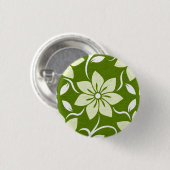 Olivenblüten- Wiederholung Button (Vorne & Hinten)