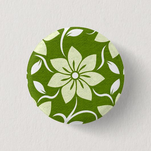 Olivenblüten- Wiederholung Button (Vorderseite)