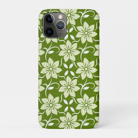 Olivenblüten- Wiederholung Case-Mate iPhone Hülle (Rückseite)