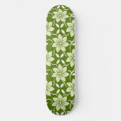 Olivenblüten- Wiederholung Skateboard (Vorderseite)