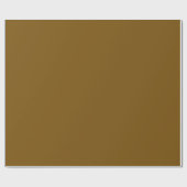 Olivenbraun Geschenkpapier (Flach)