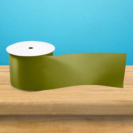 Olivenfarbe Satinband