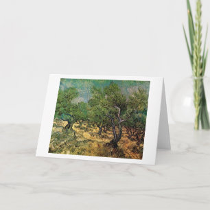 Olivenhain, Vincent van Gogh Karte