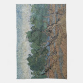 Olivenhain von Vincent Van Gogh Geschirrtuch (Vertikal)