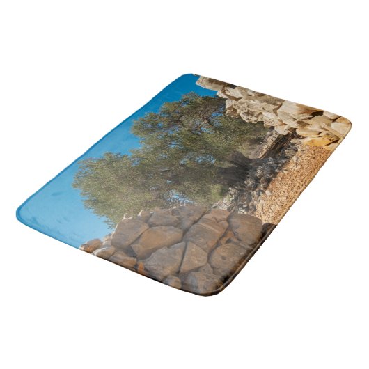 Olivenhaine Badematte (Schrägansicht)