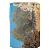 Olivenhaine Badematte (Vorderseite Vertikal)