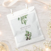 Olivenhaine Blätter Mittelmeerinsel Griechenland Geschenktütchen (Ausgeschnitten)