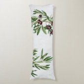 Olivenhaine Blätter Mittelmeerinsel Griechenland Seitenschläferkissen (Vorderseite Vertikal)