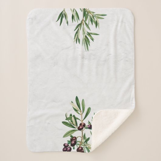Olivenhaine Blätter Mittelmeerinsel Griechenland Sherpadecke (Vorderseite)