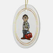 Olivenhaine EMS Paramedic Ornament (Links)