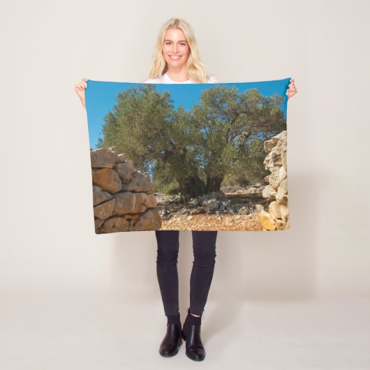 Olivenhaine Fleecedecke (Beispiel)