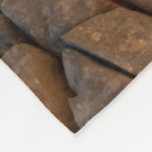 Olivenhaine Fleecedecke (Ecke)