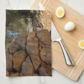 Olivenhaine Geschirrtuch (Viertel Falte)