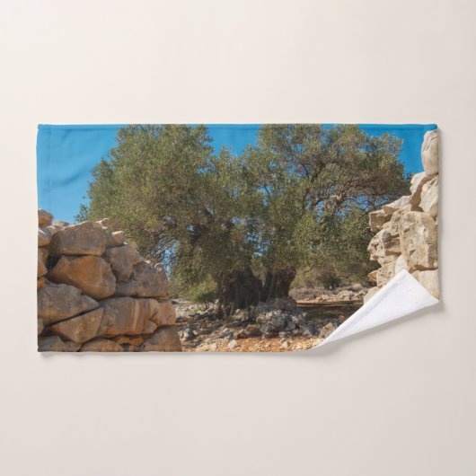 Olivenhaine Handtuch (Handtuch)