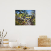 Olivenhaine im Herbst Sonnenlicht Poster (Küche)