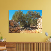 Olivenhaine Leinwanddruck (Insitu (Wohnzimmer))