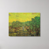 Olivenhaine mit Pickfiguren, Vincent van Gogh Leinwanddruck (Vorderseite)