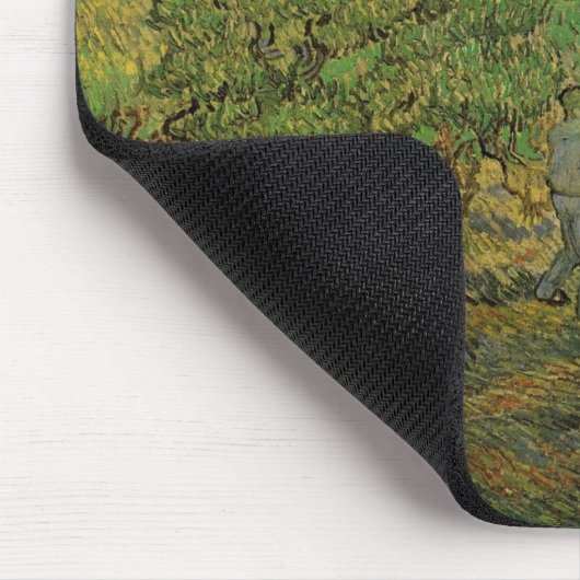 Olivenhaine mit Pickfiguren, Vincent van Gogh Mousepad (Ecke)