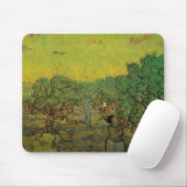 Olivenhaine mit Pickfiguren, Vincent van Gogh Mousepad (Mit Mouse)