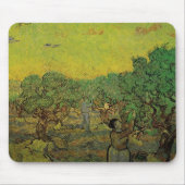 Olivenhaine mit Pickfiguren, Vincent van Gogh Mousepad (Vorne)