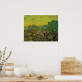 Olivenhaine mit Pickfiguren, Vincent van Gogh Poster (Küche)