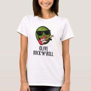 Olivenhaine und Rockkuchen T-Shirt