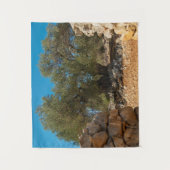 Olivenhaine Wandteppich (Vorderseite)