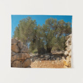 Olivenhaine Wandteppich (Vorderseite (Horizontal))