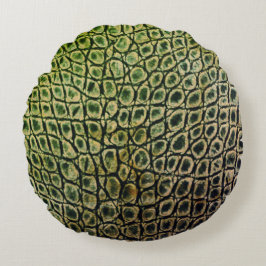 OLIVENHOLZ GATOR ROUND PILLOW RUNDES KISSEN