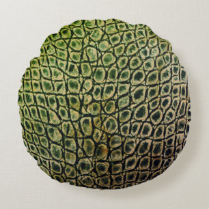 OLIVENHOLZ GATOR ROUND PILLOW RUNDES KISSEN