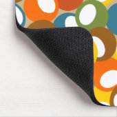 Olivenkreise der 1970er Jahre Mousepad (Ecke)