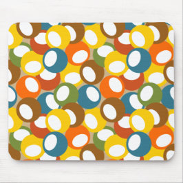 Olivenkreise der 1970er Jahre Mousepad