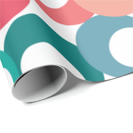 Olivenkreise Geschenkpapier (Rolleneckpunkt)