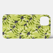 Olivenmuster Case-Mate iPhone Hülle (Rückseite (Horizontal))