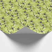 Olivenmuster Geschenkpapier (Ecke)