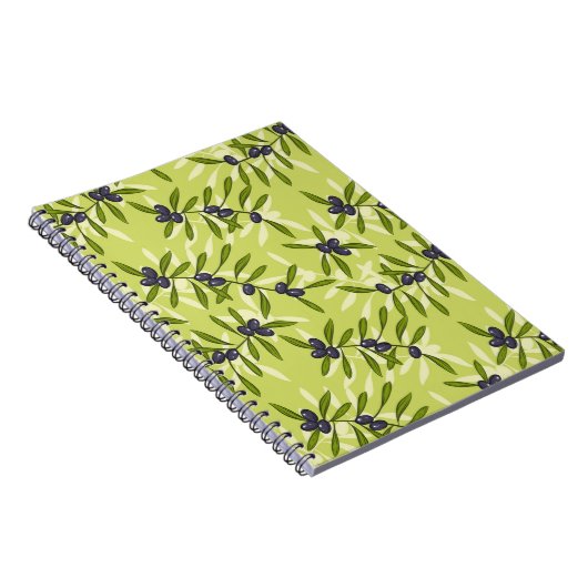 Olivenmuster Notizblock (Rechte Seite)
