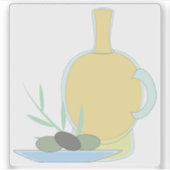 Olivenöl Aufkleber (Vorderseite)