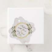 Olivenöl-Brautparty, mit Liebe bepflanzt Geschenkanhänger (Beispiel)