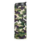 Olivenöl Camouflage Thermosbecher (Nach links gedreht)