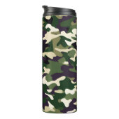 Olivenöl Camouflage Thermosbecher (Nach rechts gedreht)