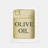 Olivenöl Fleecedecke (Vorderseite)