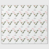 Olivenöl Geschenkpapier (Flach)