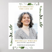 Olivenöl Grünes Foto Beerdigung der Lebenszeichen Poster (Vorne)