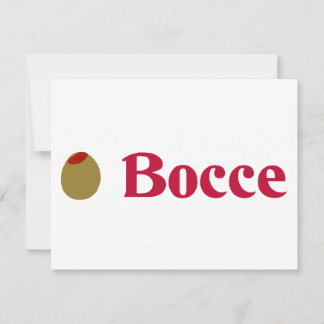 Olivenöl (I Liebe) Bocce