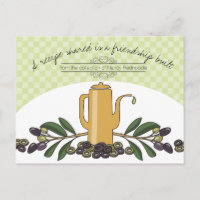 Olivenöl Kochbuch Kochkarte