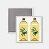 Olivenöl Magnet (Vorderseite/Rückseite)