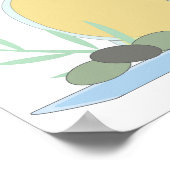 Olivenöl Poster (Ecke)