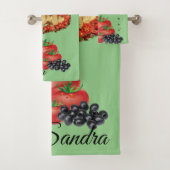 Olivenöl Tomate Brot Handtücher Badezimmer Handtuc (Insitu)